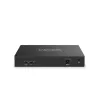 Boitier en métal Switch de bureau 8 ports Gigabit avec 7 ports PoE, 8 ports RJ45 10/100/1000 Mbps Longue portée jusqu'à 250 m