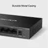 Boitier en métal Switch de bureau 8 ports Gigabit port RJ45 à négociation automatique 8× 10/100/1000 Mbps prenant en charge…