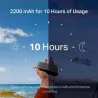 Mobile 4G LTE Wi-Fi Noir Modem 150Mbps 4G LTE intégré Vitesse 150 Mbps (2,4 GHz) batterie 2200 mAh Réseau 4G : prend charge…
