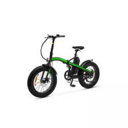 Vélo électrique pliable Argento MiniMad Mot Bafang 36V/250W/60Nm , Batt 36V 10.4Ah 374Wh, Shimano Tpurney 7 vitesses. 25Km/h…