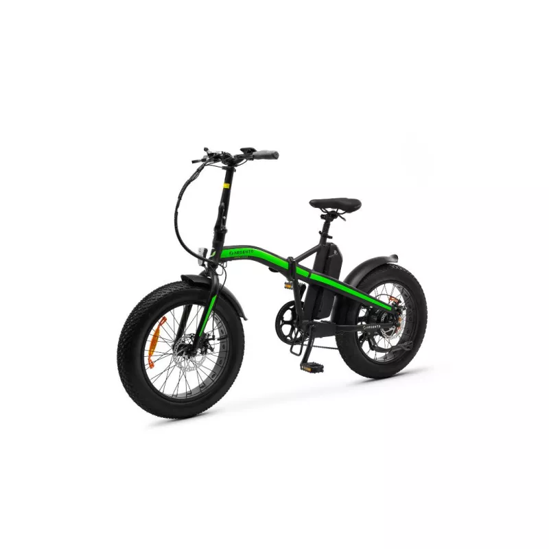 Vélo électrique pliable Argento MiniMad Mot Bafang 36V/250W/60Nm , Batt 36V 10.4Ah 374Wh, Shimano Tpurney 7 vitesses. 25Km/h…