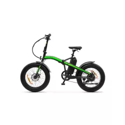 Vélo électrique pliable Argento MiniMad Mot Bafang 36V/250W/60Nm , Batt 36V 10.4Ah 374Wh, Shimano Tpurney 7 vitesses. 25Km/h…