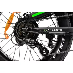 Vélo électrique pliable Argento MiniMad Mot Bafang 36V/250W/60Nm , Batt 36V 10.4Ah 374Wh, Shimano Tpurney 7 vitesses. 25Km/h…