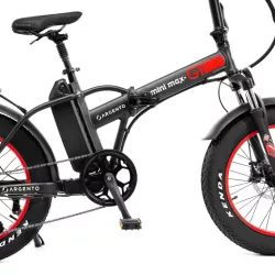 Vélo électrique pliable Argento MiniMax GT Moteur Bafang 48V/250W/80Nm , Batt 48V 12.8Ah, Dérailleur Shimano 7 vitesses…