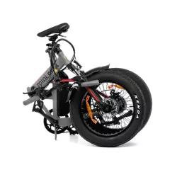 Vélo électrique pliable Argento MiniMax Rouge Moteur Bafang 36V/250W/60Nm , Batt 36V 10.4Ah, Dérailleur Shimano 7 vitesses…