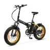 Vélo électrique pliable Argento MiniMax Jaune Moteur Bafang 36V/250W/60Nm , Batt 36V 10.4Ah, Dérailleur Shimano 7 vitesses…