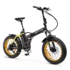 Vélo électrique pliable Argento MiniMax Jaune Moteur Bafang 36V/250W/60Nm , Batt 36V 10.4Ah, Dérailleur Shimano 7 vitesses…