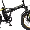 Vélo électrique pliable Argento MiniMax Jaune Moteur Bafang 36V/250W/60Nm , Batt 36V 10.4Ah, Dérailleur Shimano 7 vitesses…