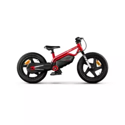 Mini moto elec DUCATI enfant / moteur 250W Pneu 16'' / 16kmh max 15.5kg Batt 21.6V/5.2Ah 112W Ecran Clignotant Charge max 45kg…