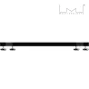 Remplaçant roulettes pour série 180 MULTIBRACKETS Noir pour moniteur En Acier. Capacité 50kg