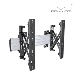 Fixation push in pop out MBW1U MULTIBRACKETS Silver pour moniteur 101,6cm 40 165,1cm 65" Capacité 30 kg VESA 100 x100 600x400 mm