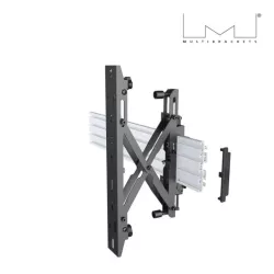 Fixation push in pop out MBW1U MULTIBRACKETS Silver pour moniteur 101,6cm 40 165,1cm 65" Capacité 30 kg VESA 100 x100 600x400 mm