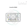 Support mural rotatif MULTIBRACKETS Blanc pour moniteur 127cm 50 2,41m 95" Capacité 50kg VESA 200 x200 400x400 mm