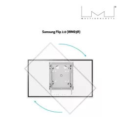 Support mural rotatif MULTIBRACKETS Blanc pour moniteur 127cm 50 2,41m 95" Capacité 50kg VESA 200 x200 400x400 mm