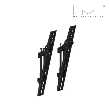 Fixation inclinable MULTIBRACKETS Noir 30 kg, -15 - 0°, pour rail M Pro Series pour écran plat