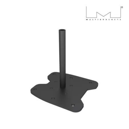 Embase à fixer au sol MULTIBRACKETS Noir M Pro Series Acier, poids max 90 kg pour écran