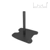 Embase à fixer au sol MULTIBRACKETS Noir M Pro Series Acier, poids max 90 kg pour écran
