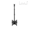 Support plafond dos à dos Noir MULTIBRACKETS pour moniteur 10 au 32" Capacité 14 kg VESA 50mm 200mm Hauteur min: 550 - max…