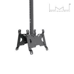 Support plafond dos à dos Noir MULTIBRACKETS pour moniteur 10 au 32" Capacité 14 kg VESA 50mm 200mm Hauteur min: 550 - max…