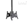 Support plafond dos à dos Noir MULTIBRACKETS pour moniteur 10 au 32" Capacité 14 kg VESA 50mm 200mm Hauteur min: 550 - max…