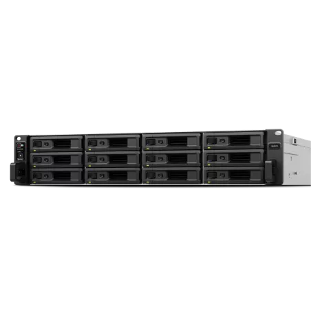 Synology - NAS rack SA3410 boitier nu 12 baies 3.5/2.5 alimentation redondante garantie 5 ans.