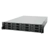 Synology - NAS rack SA3410 boitier nu 12 baies 3.5/2.5 alimentation redondante garantie 5 ans.