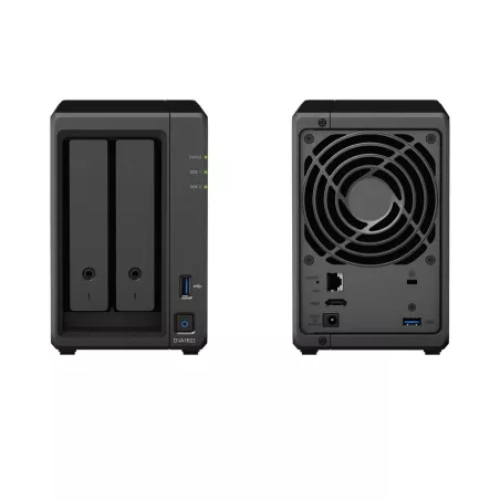 Synology - DVA1622 NVR d apprentissage approfondi 6Go Ram - 2 baies 3.5.