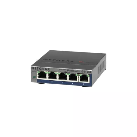 Netgear GS105E Switch Gigabit Ethernet Plus 5 ports