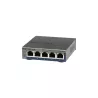 Netgear GS105E Switch Gigabit Ethernet Plus 5 ports
