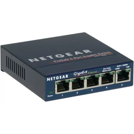 Netgear GS105 Switch non manageable Gigabit Ethernet 5 ports