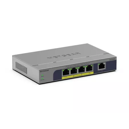 Netgear GS105Pv3 Switch non manageable PoE Gigabit Ethernet 5 ports.