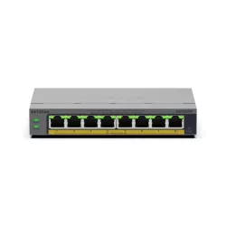 Netgear GS108EPP Commutateur PoE+ Easy Smart Essentials Gigabit Ethernet 8 ports (123 W).