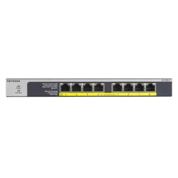 Netgear GS108LP Switch non manageable PoE+ Gigabit Ethernet 8 ports avec technologie FlexPoE (60W)