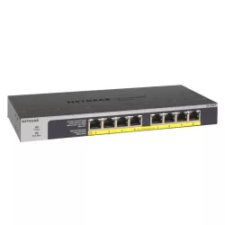 Netgear GS108LP Switch non manageable PoE+ Gigabit Ethernet 8 ports avec technologie FlexPoE (60W)