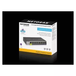 Netgear GS108Tv3 - Switch 8 port 10/100/1000 - Tension CC.