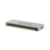 Netgear GS116EP Smart switches Web manageables Pro PoE+ 16 ports Gigabit Ethernet avec 1 port SFP dédié (180 W).