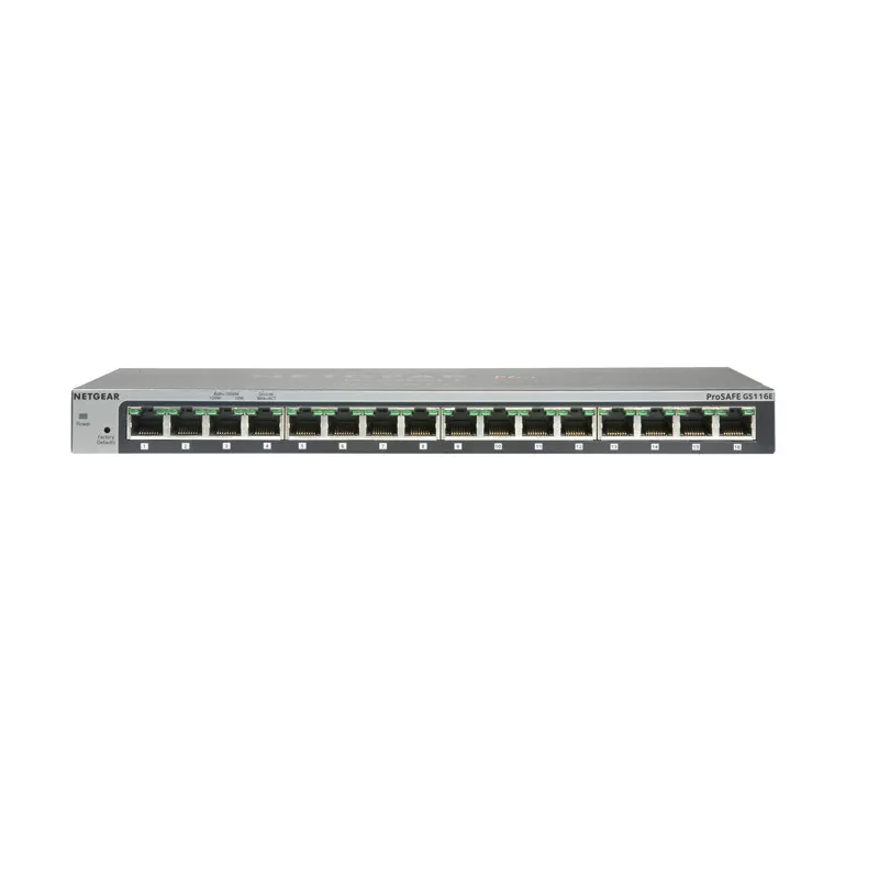 Netgear GS116 Switch Ethernet non manageable 16 ports Gigabit Ethernet