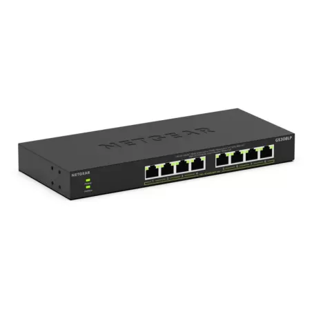 Netgear GS308LP Switch non manageable essentiel Gigabit Ethernet PoE+ 8 ports avec FlexPoE.