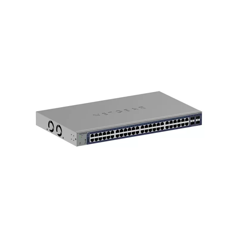 Netgear S3300-52X (GS752TX) Smart switch Gigabit Ethernet stackable 52 ports avec 2 ports cuivre 10 Gigabit et 2 ports SFP+ 10…