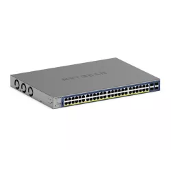 Netgear GS752TXP Smart Switch PoE+ 48 ports Gigabit avec gestion à distance/cloud en option et 4 ports SFP (380W) 1 an…
