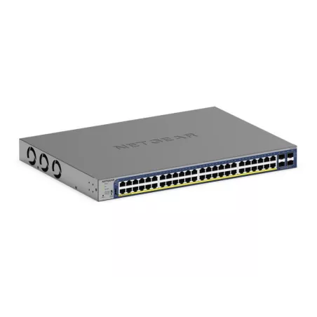 Netgear GS752TXP Smart Switch PoE+ 48 ports Gigabit avec gestion à distance/cloud en option et 4 ports SFP (380W) 1 an…