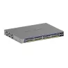 Netgear GS752TXP Smart Switch PoE+ 48 ports Gigabit avec gestion à distance/cloud en option et 4 ports SFP (380W) 1 an…