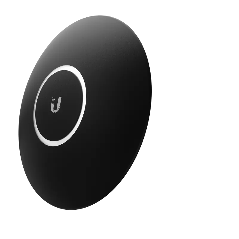 Ubiquiti - nHD-cover-Black-3 Capot pour périphérique réseau avant - noir mat (pack de 3) pour UniFi nanoHD