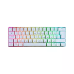 Clavier Méca 60% Blanc RGB New
