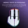 Souris Gaming FPS Blanche RGB