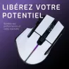 Souris Gaming FPS Blanche RGB