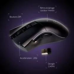 Souris Gaming Sans-fil 2.4Ghz