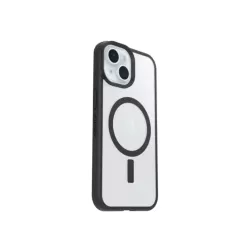 OtterBox React MagSafe Apple iPhone 16e/15/14/13 Black Crystal - clear/black