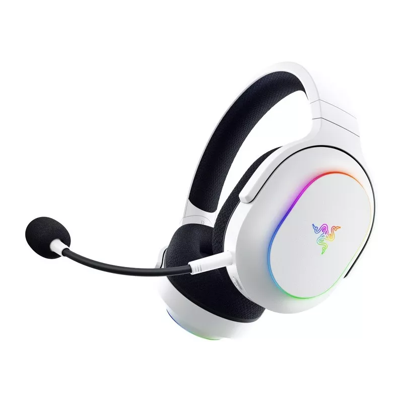RAZER Barracuda X Chroma Blanc Casque Gaming sans Fil - Multiplateforme - Design Ergonomique - Microphone Cardioïde - USB-C