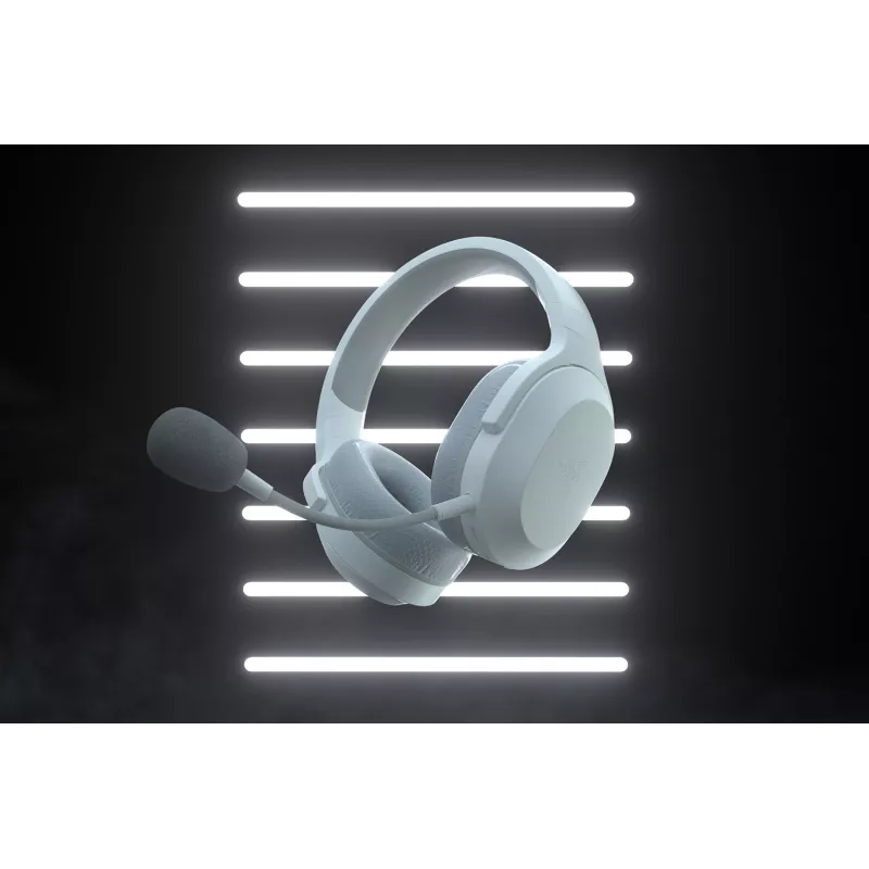 RAZER Barracuda X (2022) Blanc - Casque Gaming sans Fil - Multiplateforme - Design Ergonomique - Microphone Cardioïde - USB-C